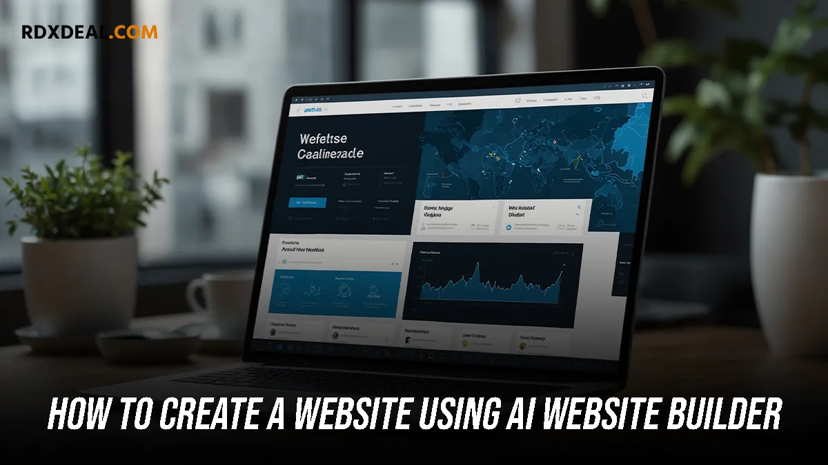 How to create a website using AI website builder
