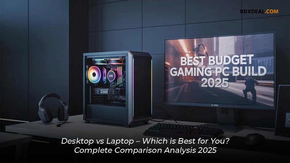 Desktop vs Laptop – Which is Best for You? Complete Comparison Analysis 2025