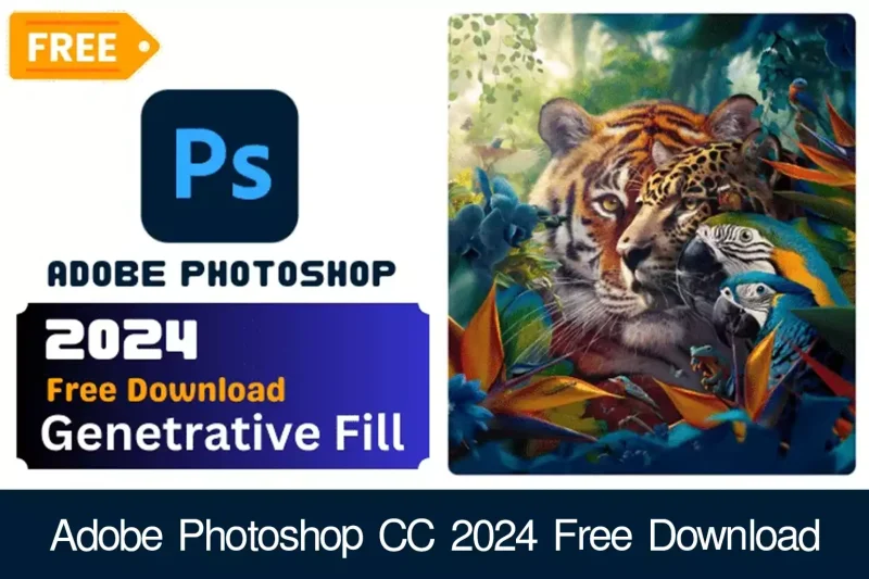 Adobe Photoshop CC 2024 (Pre-Activated) Free Download