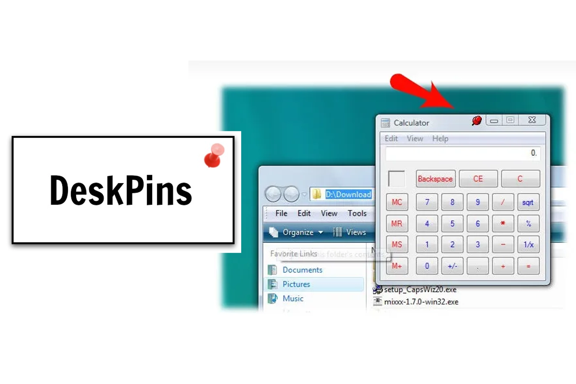 DeskPins for Windows – Free download and software reviews