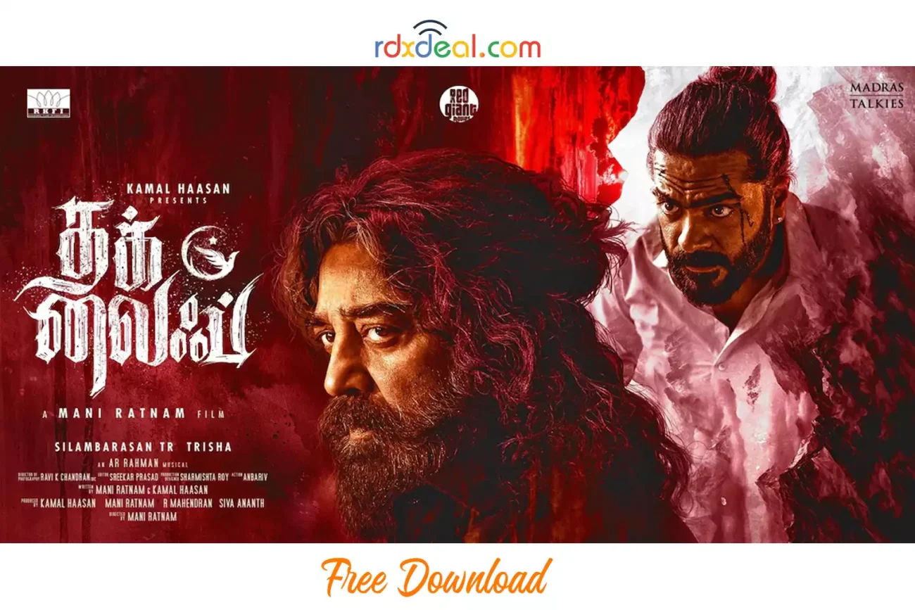 Download Thug Life (2025) Hindi Dubbed Full Movie – Storyline : Thug Life (2025) Hindi Dubbed : Gang leader Sakthivel adopts Amaran after saving him during a gang war. Years later, Sakthivel survives an assassination attempt and suspects Amaran’s involvement, leading to a conflict of loyalty and revenge. Download Thug Life (2025) HDRip Full Movie in Hindi Dubbed – Review : Thug Life (2025) Hindi Dubbed 720p HDRip: “Thuglife” Tamil Movie Review Dubai show Mani Ratnam once again brings back the magic of *Nayagan*! The film is a visual treat, with stunning cinematography and world-class production design. Kamal Haasan , Simbu delivers a powerhouse performance – intense, layered, and unforgettable. A. R. Rahman’s background score and songs elevate every scene, creating goosebump moments throughout. Thug Life Movie 2025 Hindi Dubbed Download