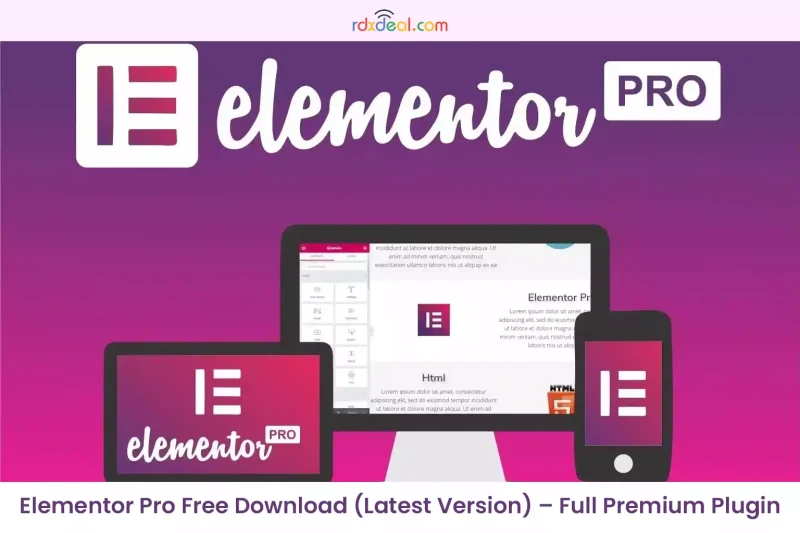 Elementor Pro Free Download (Latest Version 2025) – Full Premium Plugin