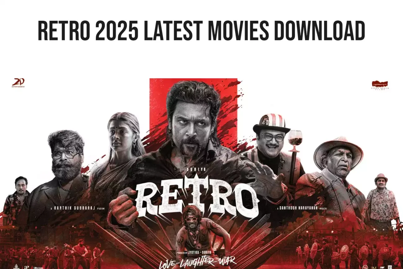Download Retro (2025) WEB-DL [Hindi (DD5.1) & Tamil] 2160p 1080p 720p & 480p Dual Audio [x264/HEVC’s] | Full Movie, Watch Retro Full Movie in Hindi Dubbed Online Free on HDHub4u !